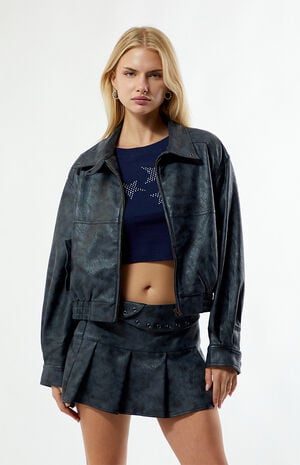 Zemeta Faux Leather Darker Dream Jacket