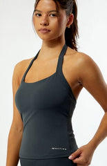 PE NATION Active Unwind Halter Tank Top