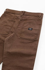 Vans Kids Brown Chore Pigment Dye Loose Pants