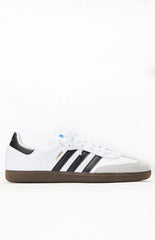 adidas Kids White & Black Samba Shoes