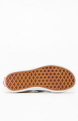 Vans Kids White & Black Checker Classic Slip-On Shoes