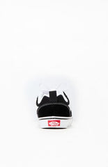 Vans Kids Black & White Knu Skool Shoes