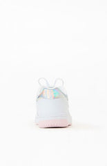 New Balance Kids White & Pink 480 Shoes