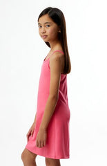 PAC 1980 Kids PAC WHISPER Active Hot Pink Mini Dress