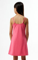 PAC 1980 Kids PAC WHISPER Active Hot Pink Mini Dress