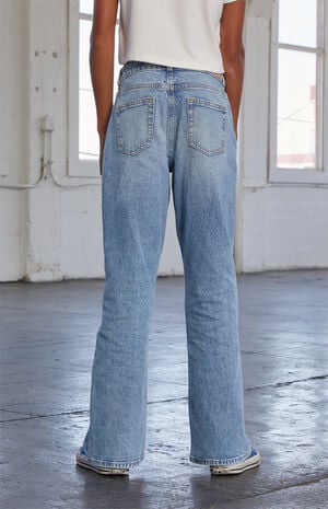 Pacsun Kids Stretch Flare Jeans Medium Blue