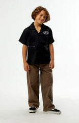 Pacsun Kids Carpenter Baggy Pants Brown