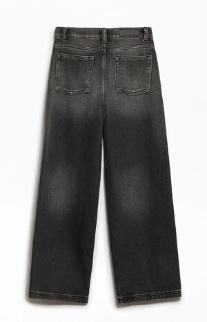 Pacsun Kids Baggy Jeans Black Tint