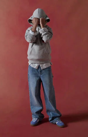 Pacsun Kids Baggy Carpenter Medium Indigo