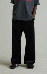 Fear of God ESSENTIALS Kids Vintage Black Velour Flare Sweatpants