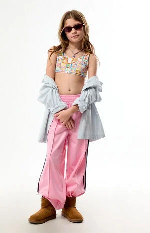 Pacsun Kids Tank & High Waisted Bikini Set