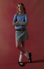 Pacsun Kids Medium Indigo Denim Mini Skirt