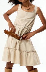 Pacsun Kids Sleeveless Button Front Dress