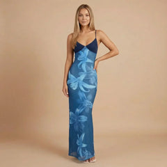 Iris Floral Maxi Dress