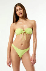 Pacsun Green Eliza Bandeau Bikini Top