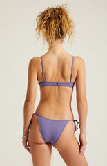 Pacsun Purple Zaya Triangle Bikini Top