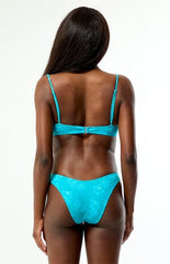 Pacsun Floral California Tank Bikini Top