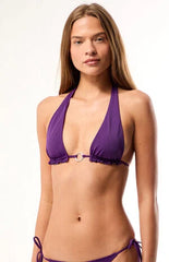 Pacsun Purple Jade Halter Bikini Top
