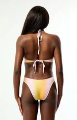 Pacsun Ombre Courtney Halter Bikini Top