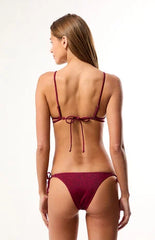 Pacsun Plum Animal Print Brandy Underwire Bralette Bikini Top