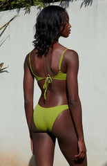Pacsun Olive Rae High Cut Bikini Bottom