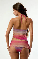 Hawaiian Tropic Sunset Swim Skirt
