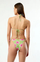 Pacsun Floral Summer Side Tie Bikini Bottom