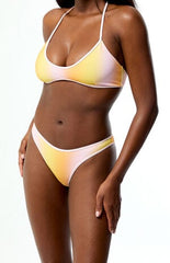 Pacsun Ombre Rae High Cut Bikini Bottom