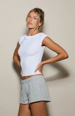 Pacsun Gray Ultra Soft Fleece Core Mini Sweat Shorts