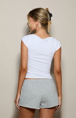 Pacsun Gray Ultra Soft Fleece Core Mini Sweat Shorts