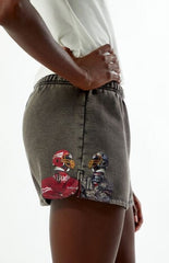 Budweiser Bud Bowl Vintage Slim Sweat Shorts