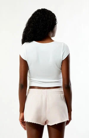 Pacsun Starfish Mini Sweat Shorts