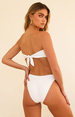 Dippin' Daisy's White Haven Cheeky Bikini Bottom