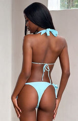 Tiger Mist Floral Sid Triangle Bikini Top