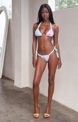 Tiger Mist Floral Sid Triangle Bikini Top