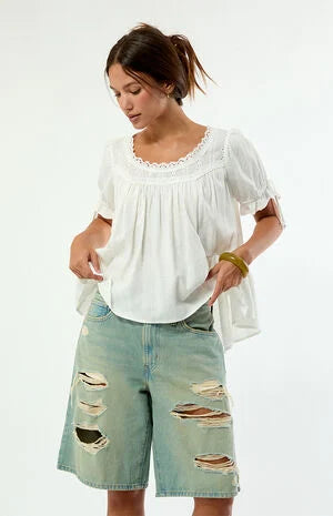 Levi's Women's Middy Jorts - Que Pasa