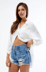 Levi's Women's 501 Original High-Rise Shorts - Quiet Riot