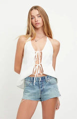 Pacsun Jamie Low Rise Jean Micro Shorts Cutoff Button Fly Medium Blue