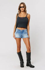 ABRAND Danni 99 Denim Shorts