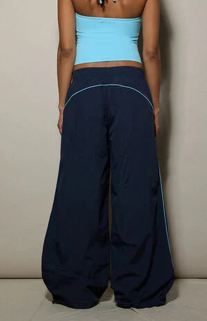 Pacsun Nylon Baggy Track Pants