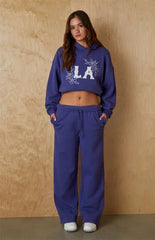 Your Favorite Chainstitch Floral Baggy Sweatpants