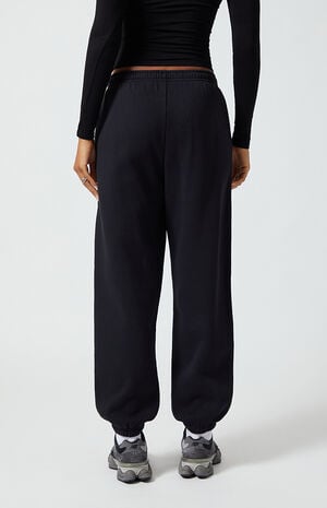 Pacsun Black Ultra Soft Fleece Classic Sweatpants