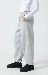 Pacsun Heather Grey Ultra Soft Fleece Classic Sweatpants