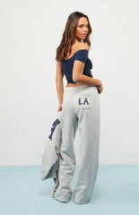 LA Hearts Heather Grey LA Baggy Sweatpants