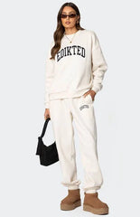 Edikted Edikted Babe Oversized Sweatpants