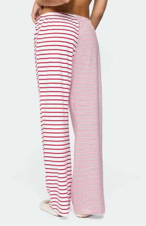 Edikted Laken Mixed Striped Pants