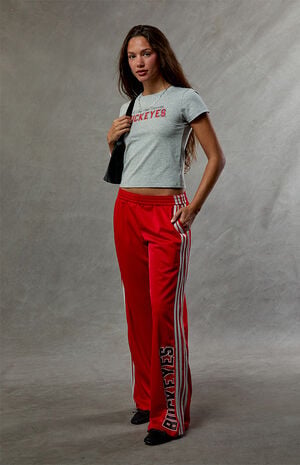 WILD COLLECTIVE Ohio State Track Pants