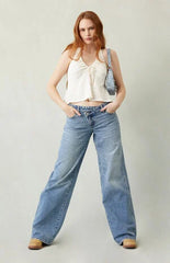 Pacsun Casey Low Rise Baggy Jeans Asymmetrical