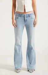 Pacsun Jade Low Rise Bootcut Jeans Light Indigo