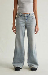 Pacsun Casey Low Rise Baggy Jeans Medium Indigo Tint
